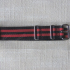 Nato 20mm punamustat raidat - pikkukuva 1
