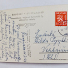 VANHA Postikortti Kuopio 1953 Karhumäki - pikkukuva 2