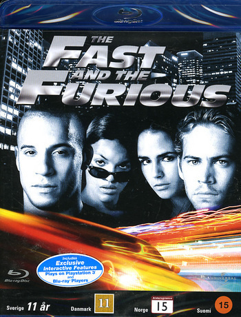 The Fast And The Furious  -  (Blu-Ray)
