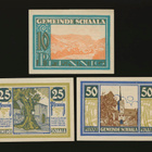 Saksa 10, 25, 50 Pfennig, Schaala 1921 - pikkukuva 1