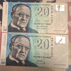 20mk setelit x2. 1993. Litt.A - pikkukuva 1