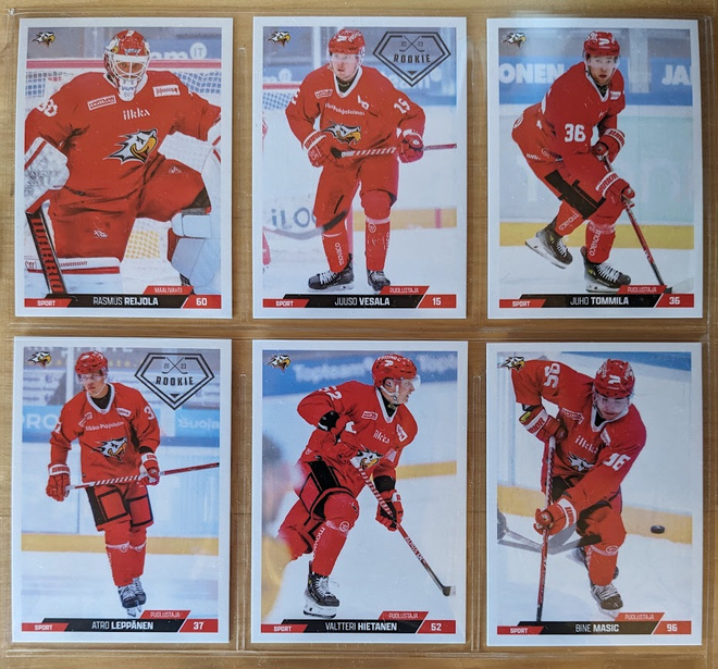 2023-24 Cardset Series 1 Sport Team Set 12 korttia (133-144)