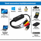 USB videokaappuri AV DVR, esim. VHS (myös Mac/Linux) #32293 - pikkukuva 4