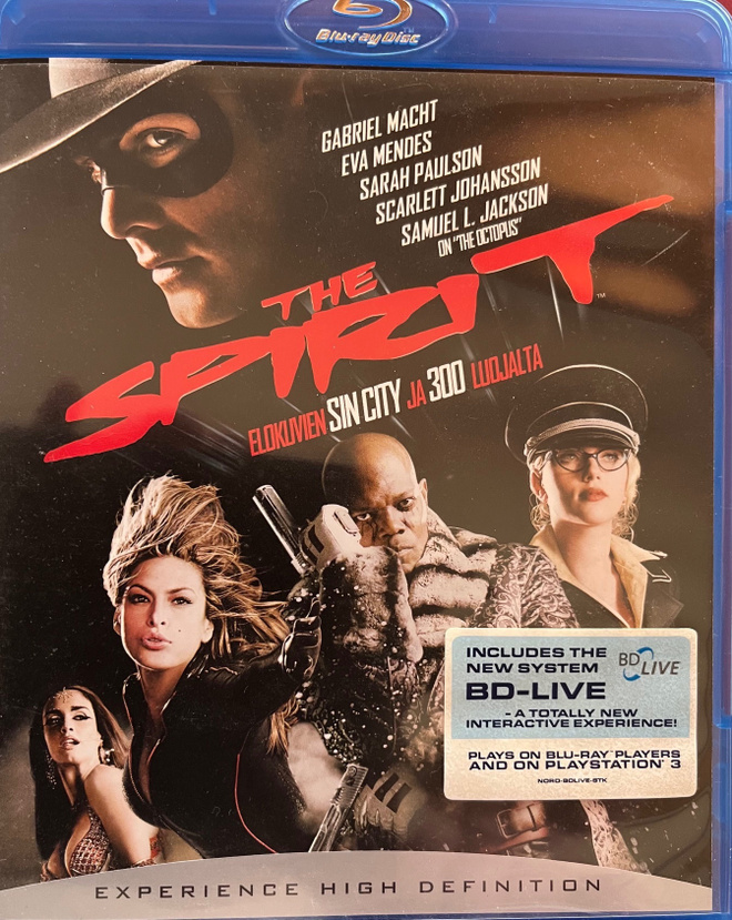 The Spirit (Frank Miller) Suomikannet Blu-Ray