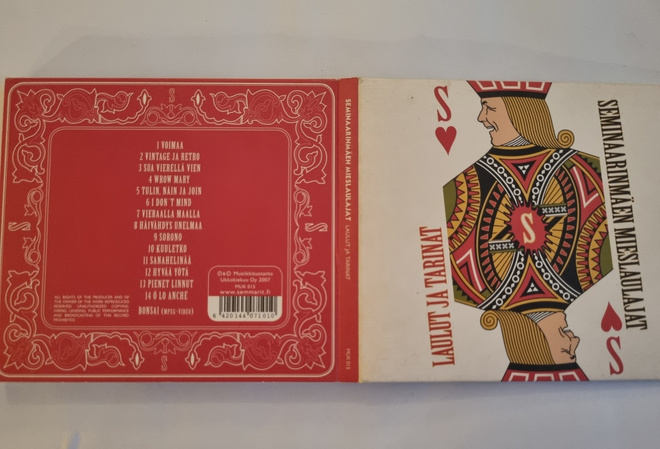 SEMINAARIMÄEN MIESLAULAJAT: LAULUT JA TARINAT CD