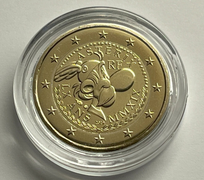 Ranska 2019 2 € Asterix 60 vuotta