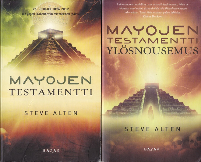 Steve Alten: Mayojen testamentti 1-2/2 (Bazar pokkarit)