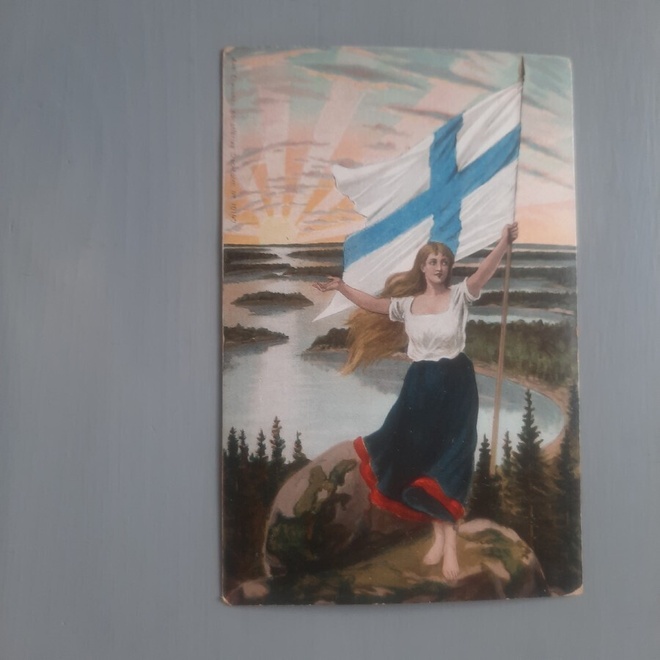 PK sortokausi Suomi neito ja lippu k-NP -06