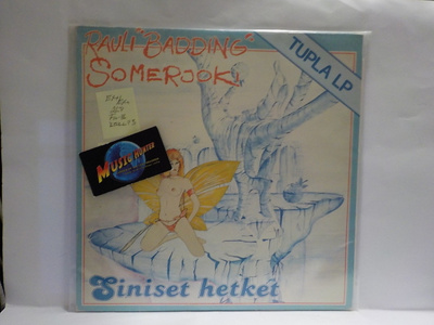 RAULI BADDING SOMERJOKI - SINISET HETKET EX+/EX+ 2LP