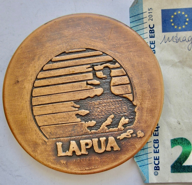 VANHA Mitali Lapua Virkiä 1907 Pesäpallo