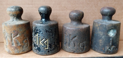 Punnukset 1 kg 1000 grammaa 4 kpl punnus