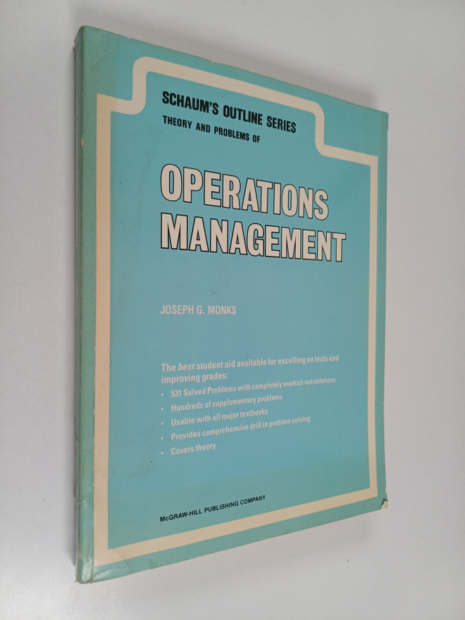 Joseph G. Monks : Schaum's Outline of Theory and Problems...