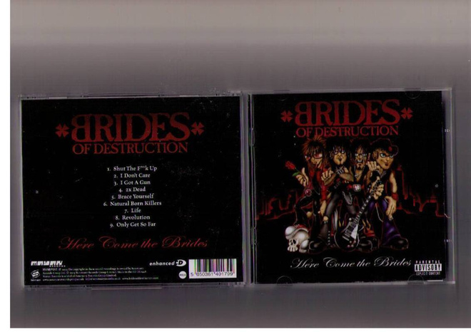 BRIDES OF DESTRUCTION-HERE COME THE BRIDES