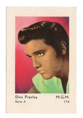 Purkkakuva Hellas Serie A n:o 174 ELVIS PRESLEY ISO KOKO