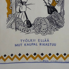 Keräilypyyhe Tampella - pellavaa - pikkukuva 3