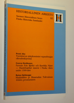 Historiallinen arkisto 85