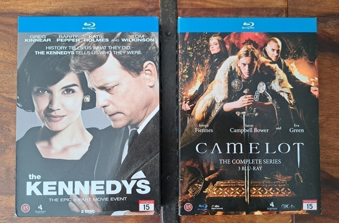 The Kennedys + Camelot TV-sarjat Blu-ray