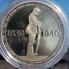 Talvisota 1939-1940. Kolikko Kullanvärinen kapselissa. Halka - pikkukuva 2