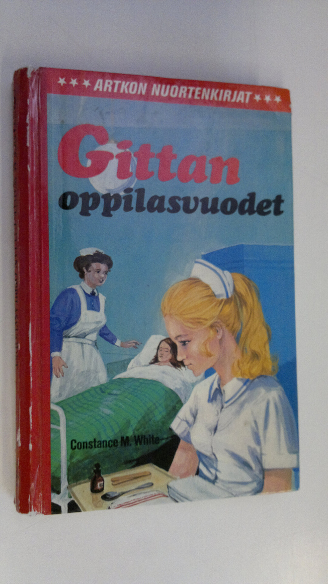 Constance M. White : Gittan oppilasvuodet