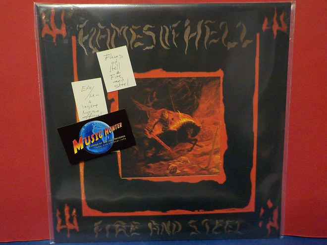 Flames Of Hell - Fire And Steel EX+/M- LP