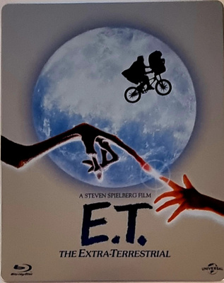 E.T.- THE EXTRA TERRESTRIAL STEELBOOK BLU-RAY + DVD, 2 DISCS