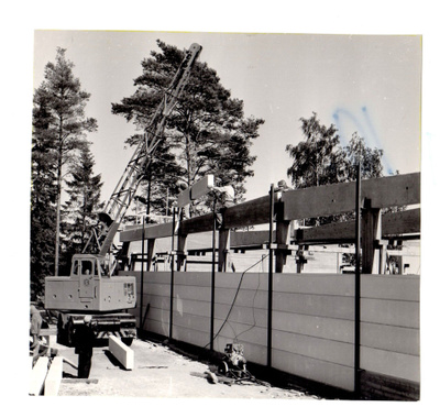 Vuosaari Helsinki Raudoitusverstas 1957 Kallvik