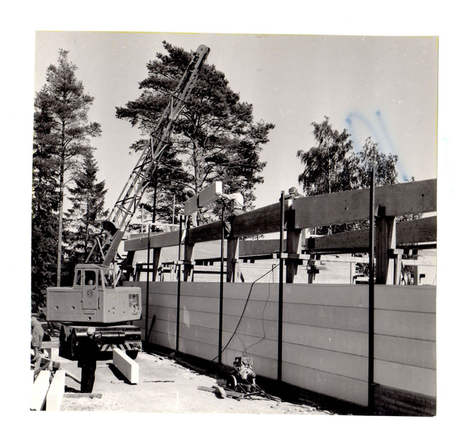 Vuosaari Helsinki Raudoitusverstas 1957 Kallvik