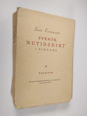 Erik Kihlman : Svensk nutidsdikt i Finland : essayer