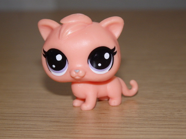 LITTLEST PET SHOP oranssi Bobbi Catson KISSA #3-127
