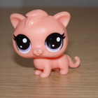LITTLEST PET SHOP oranssi Bobbi Catson KISSA #3-127 - pikkukuva 1
