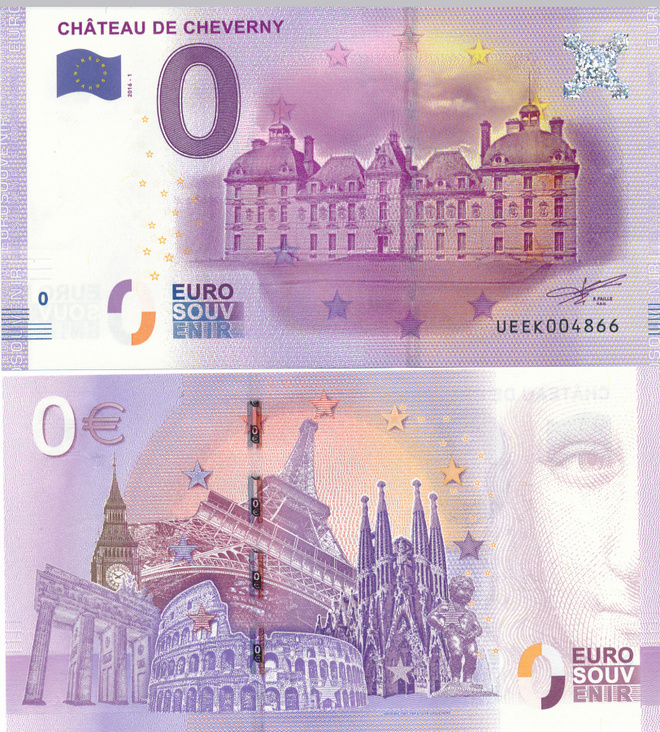 0€ France CHÂTEAU DE CHEVERNY ALE ( Ovh 3.95€ )