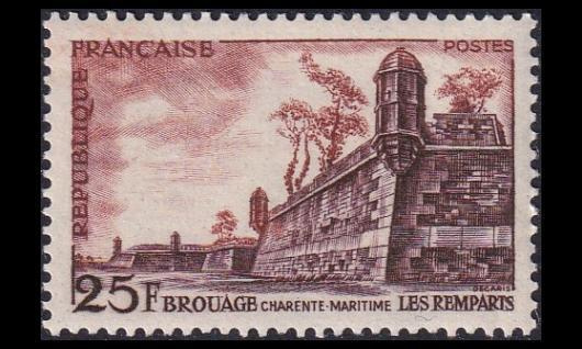 Ranska 1070 ** Maisemia 25 F (1955)