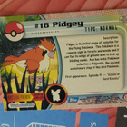 Pidgey 1st Printing (Blue Topps Logo) Pokemon TV Animation - pikkukuva 2