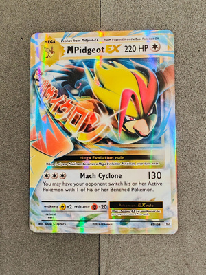 Mega Pidgeot EX 65/108 Evolutions XY Ultra Rare