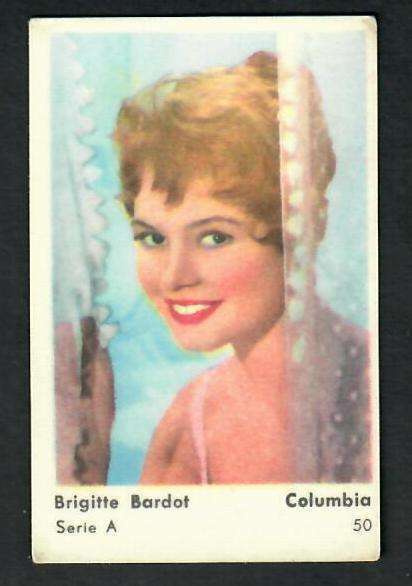 Keräilykuva - Brigitte Bardot Serie A 50 Columbia