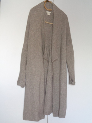 H&M ruskea neuletakki M/L