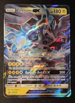Zekrom GX #SM138 Pokemon Promo