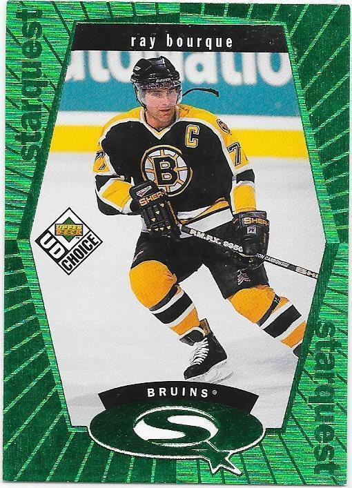 1998-99 UD Choice StarQuest Green #SQ21 Ray Bourque Boston