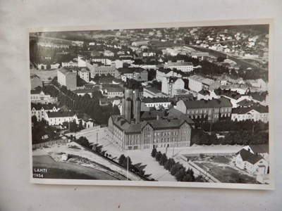 VANHA Postikortti Lahti 1930-l Karhumäki