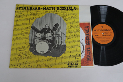 Matti Koskiala - Rytmiikkaa -LP *ORIG 1971 JAZZ FUNK SOUL*