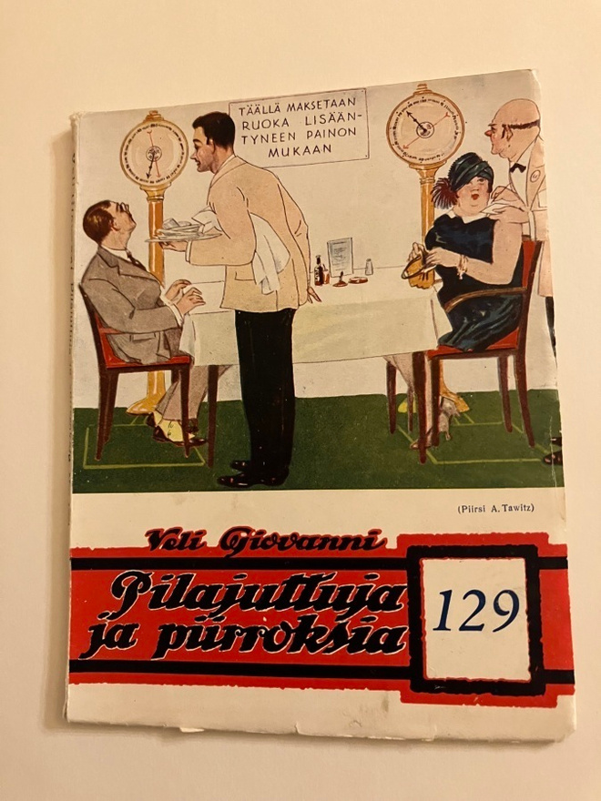 Veli Giovanni : Pilajuttuja ja piirroksia 129