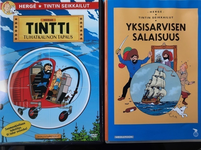 Tintti Tuhatkaunon tapaus / Yksisarvisen salaisuus