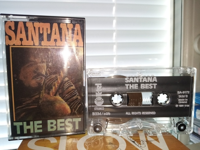 C-KASETTI SANTANA  : THE BEST ( SIS POSTIKULU)