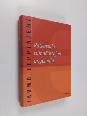 Jarmo Leppiniemi : Ratkaisuja tilinpäättäjän ongelmiin