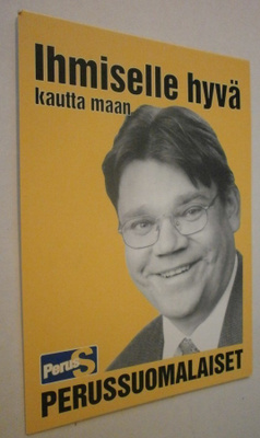 Timo Soini - poliitikko,vaalimainoskortti, MiniMoi nro 2749