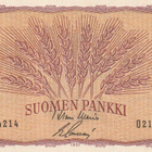 Suomi 100 mk 2 kpl 1957 O2114213 ja 214 peräkk. no:t kl 9 - pikkukuva 2