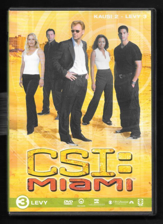 DVD - CSI -  kausi 2 levy 3