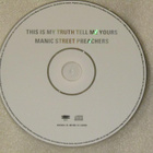 Manic Street Preachers • This Is My Truth Tell Me Yours CD - pikkukuva 3