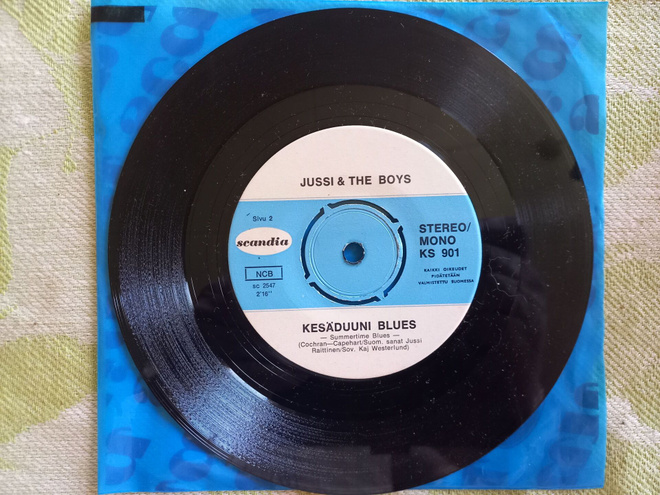 Single JUSSI & THE BOYS  -  KS 901