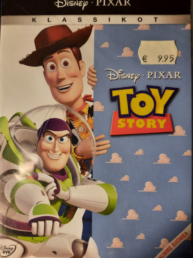 TOY STORY  DVD SUOMIPUHE  UUSI!
